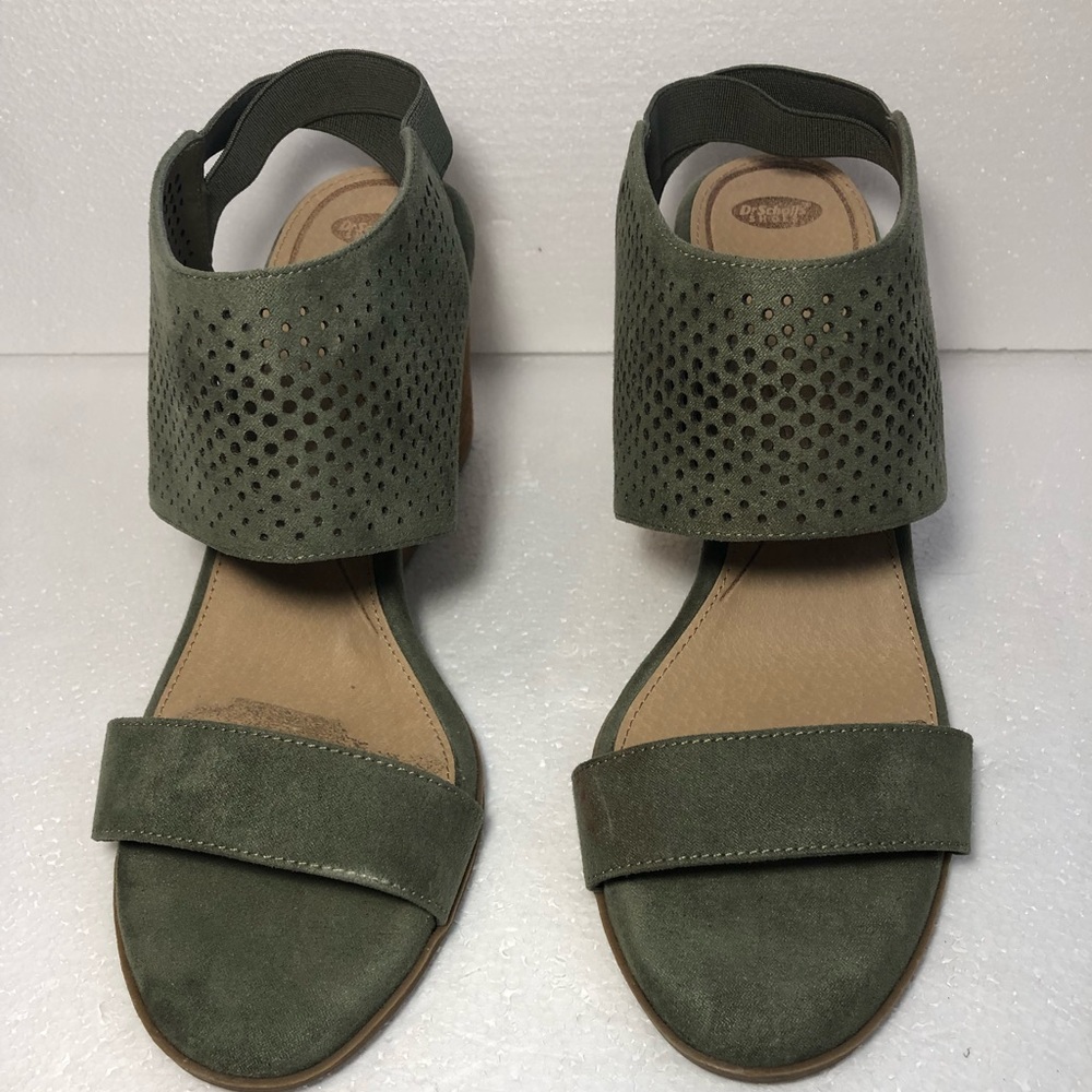 🛑SOLD🛑Dr. Scholls laser cut elastic slingback - Picture 2 of 8
